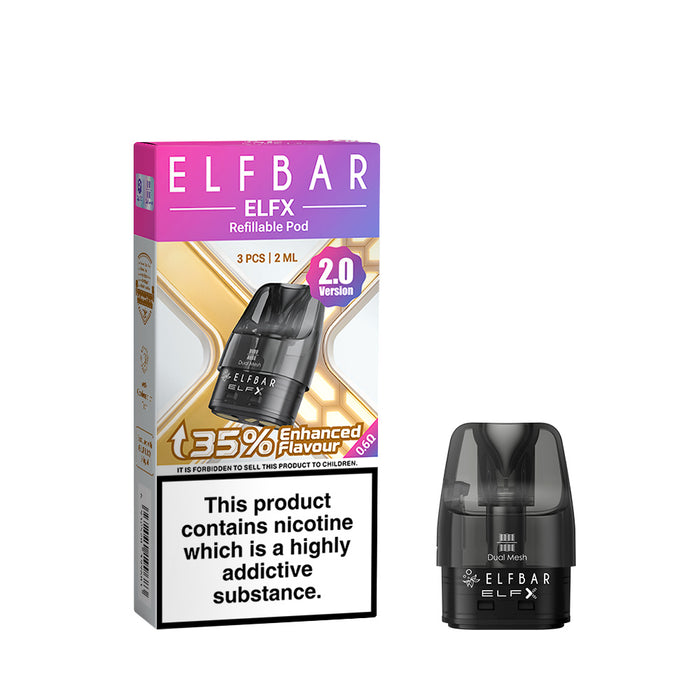 ELFBAR ELFX Refillable Pod 3Pcs