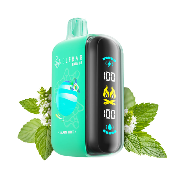 Vape descartável ELFBAR RAYA D3 (todos os sabores)