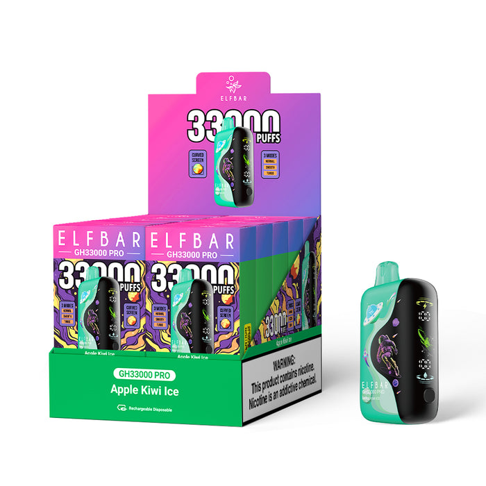 ELFBAR GH33000 PRO Rechargeable Disposable Vape (All Flavors)
