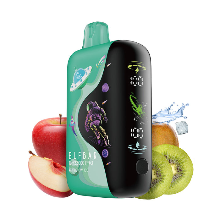Vape descartável recarregável ELFBAR GH33000 PRO (todos os sabores)