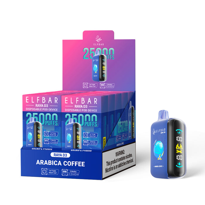 ELFBAR RAYA D3 Disposable Vape (All Flavors)