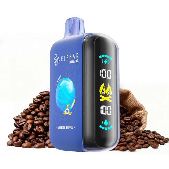 Vape descartável ELFBAR RAYA D3 (todos os sabores)