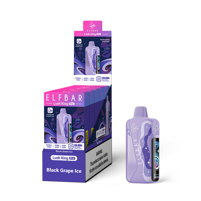 ELFBAR Lush King Pro Rechargeable Disposable Vape (All Flavors)