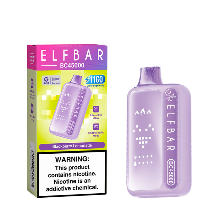 ELFBAR BC45000 Rechargeable Disposable Vape (All Flavors)