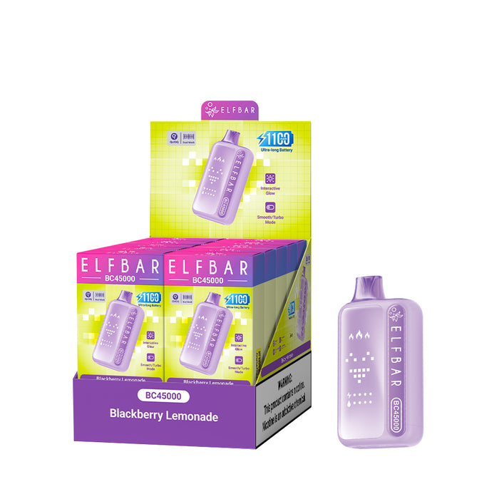 ELFBAR BC45000 Rechargeable Disposable Vape (All Flavors)