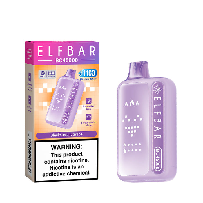 ELFBAR BC45000 Rechargeable Disposable Vape (All Flavors)