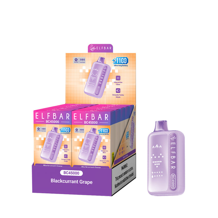ELFBAR BC45000 Rechargeable Disposable Vape (All Flavors)