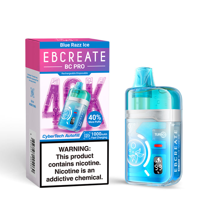 EBCREATE BC PRO Rechargeable Disposable Vape (All Flavors)