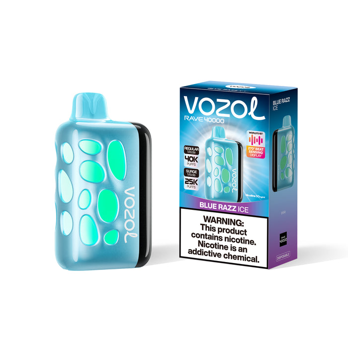 VOZOL RAVE 40K Disposable Vape (All Flavors)