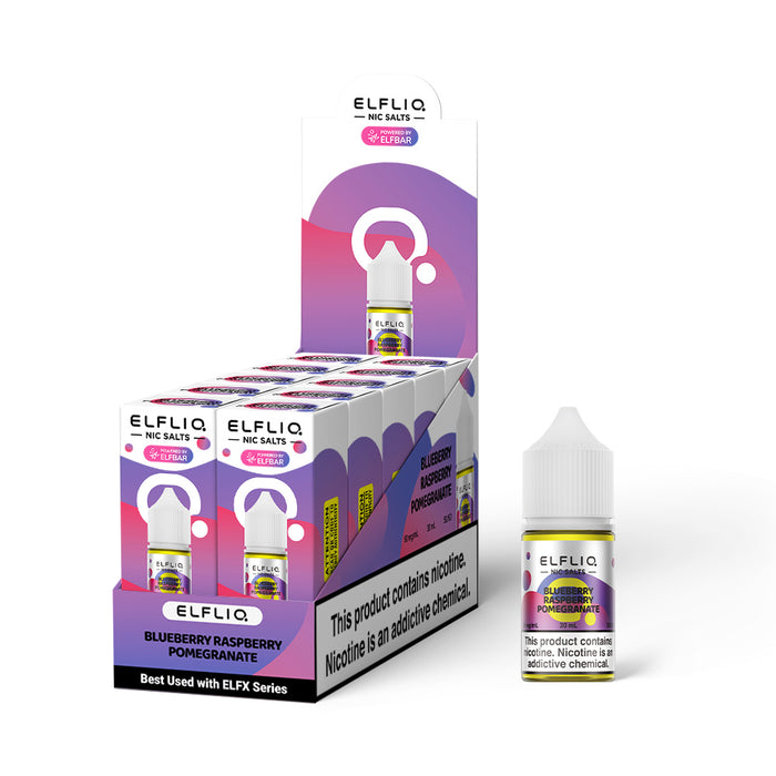 ELFLIQ Nic Salts E-Liquids 30ml