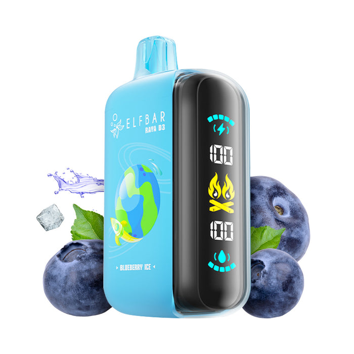Vape descartável ELFBAR RAYA D3 (todos os sabores)