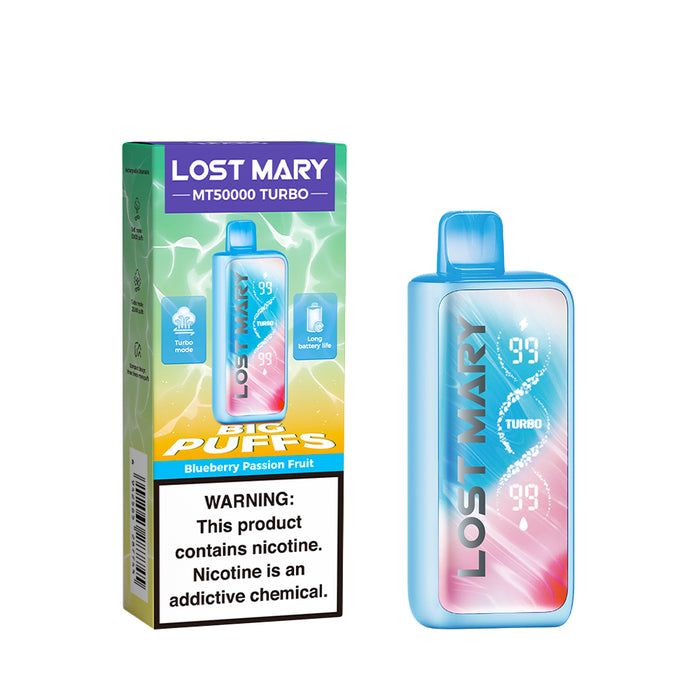 LOST MARY MT50K Turbo Rechargeable Disposable Vape (All Flavours)