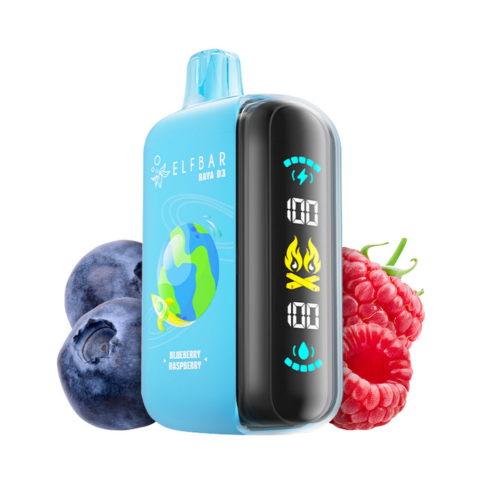 Vape descartável ELFBAR RAYA D3 (todos os sabores)