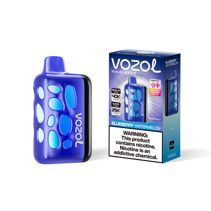VOZOL RAVE 40K Disposable Vape (All Flavors)