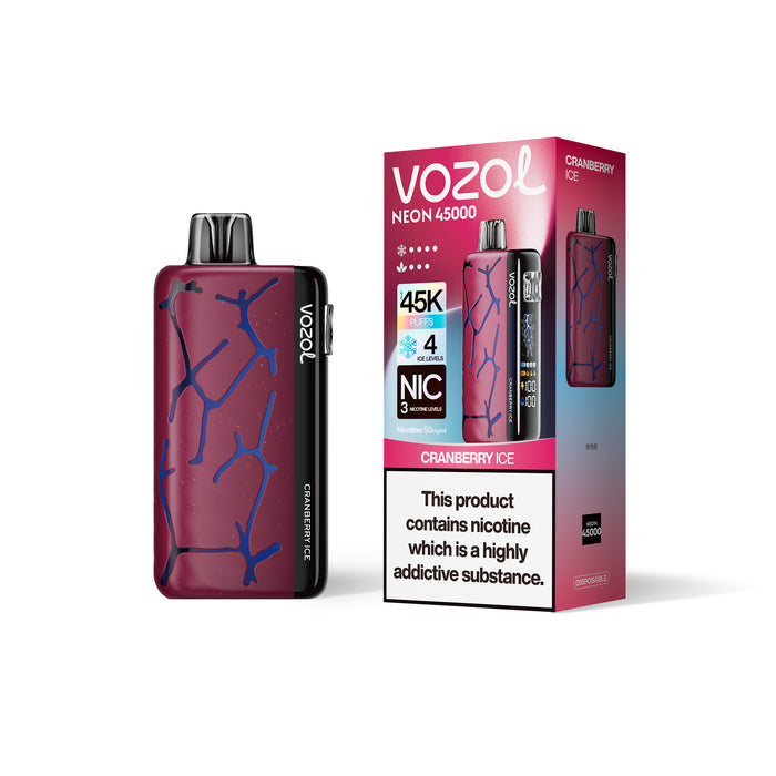 VOZOL NEON 45K Disposable Vape (All Flavors)