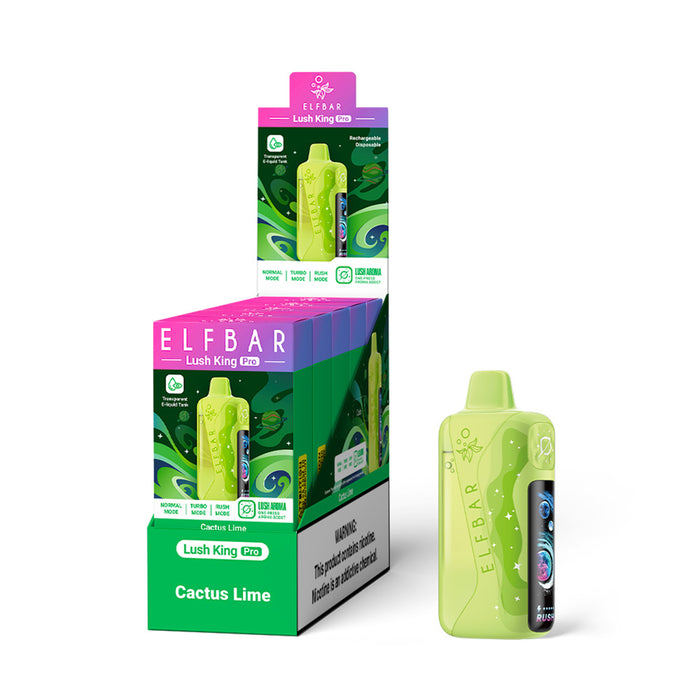 ELFBAR Lush King Pro Rechargeable Disposable Vape (All Flavors)