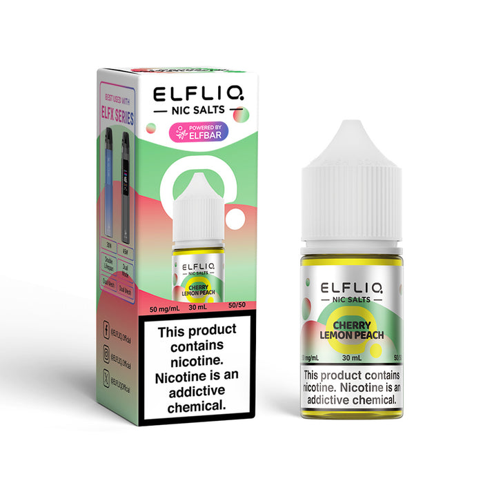 ELFLIQ Nic Salts E-Liquids 30ml