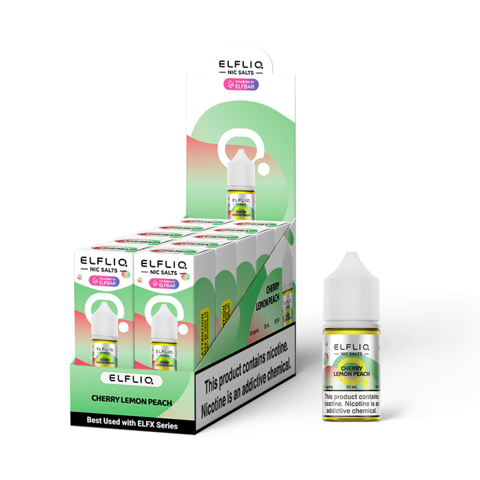 ELFLIQ Nic Salts E-Liquids 30ml
