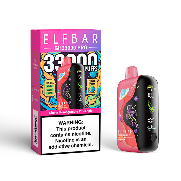 ELFBAR GH33000 PRO Rechargeable Disposable Vape (All Flavors)