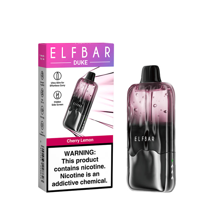ELFBAR DUKE Rechargeable Disposable Vape (All Flavors)