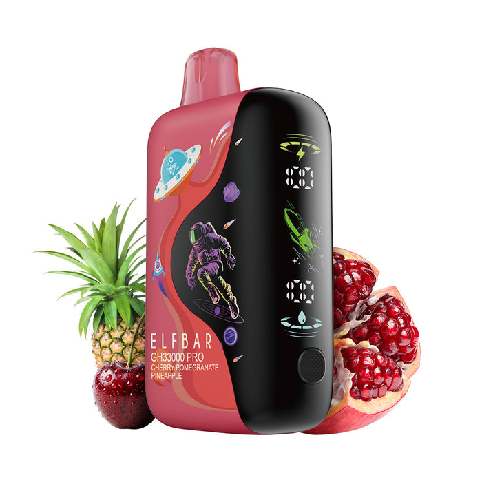 Vape descartável recarregável ELFBAR GH33000 PRO (todos os sabores)