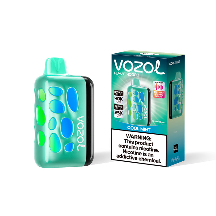 VOZOL RAVE 40K Disposable Vape (All Flavors)
