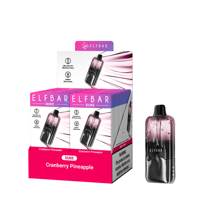 ELFBAR DUKE Rechargeable Disposable Vape (All Flavors)