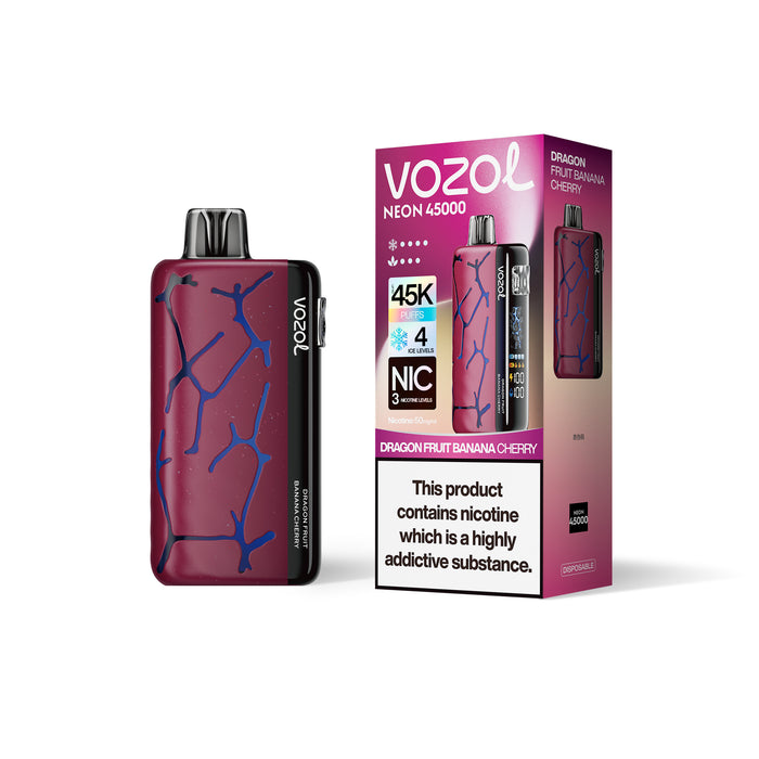 VOZOL NEON 45K Disposable Vape (All Flavors)