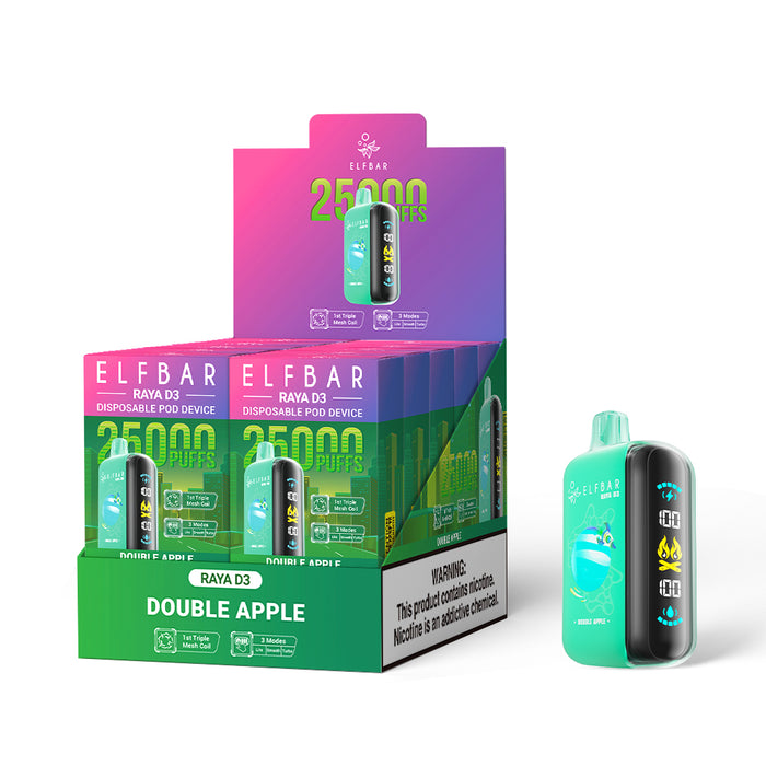 ELFBAR RAYA D3 Disposable Vape (All Flavors)