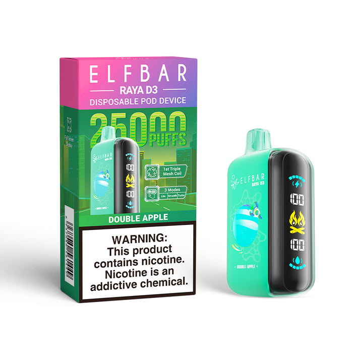 ELFBAR RAYA D3 Disposable Vape (All Flavors)