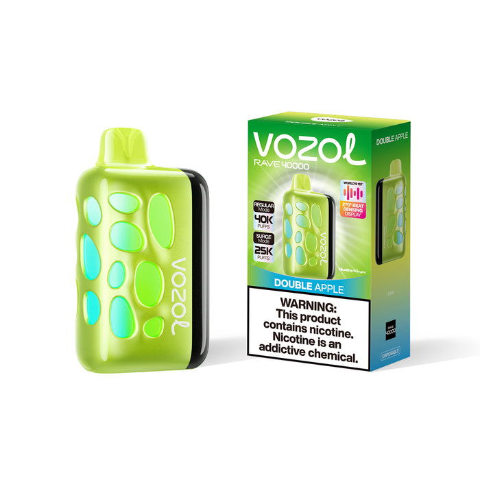 VOZOL RAVE 40K Disposable Vape (All Flavors)