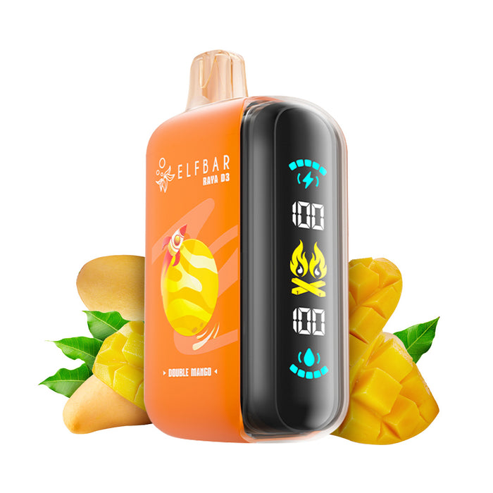 Vape descartável ELFBAR RAYA D3 (todos os sabores)