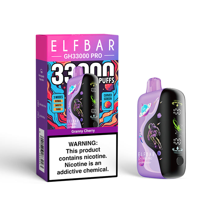 ELFBAR GH33000 PRO Rechargeable Disposable Vape (All Flavors)