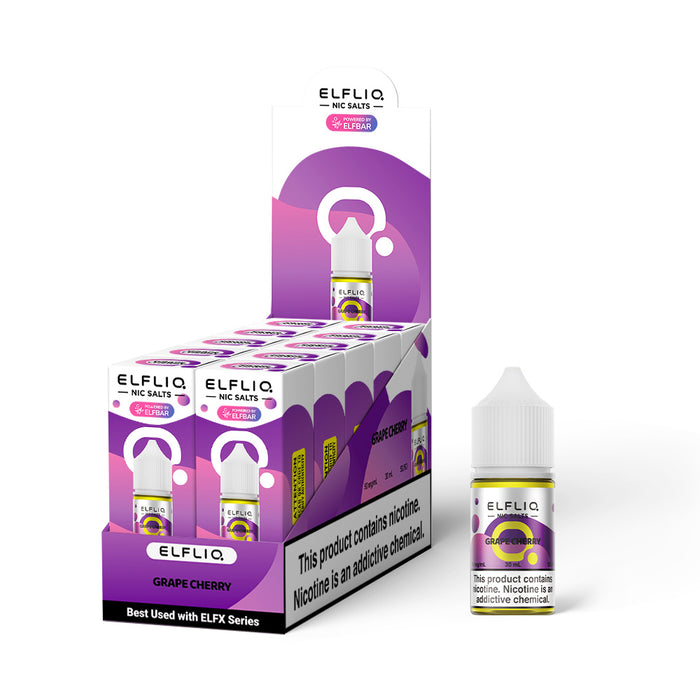 ELFLIQ Nic Salts E-Liquids 30ml