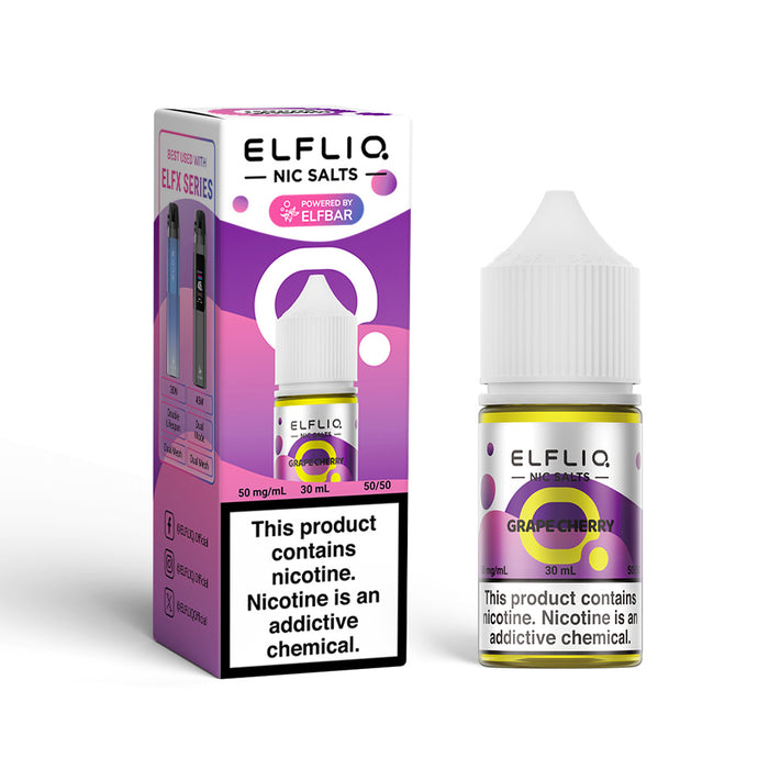 ELFLIQ Nic Salts E-Liquids 30ml