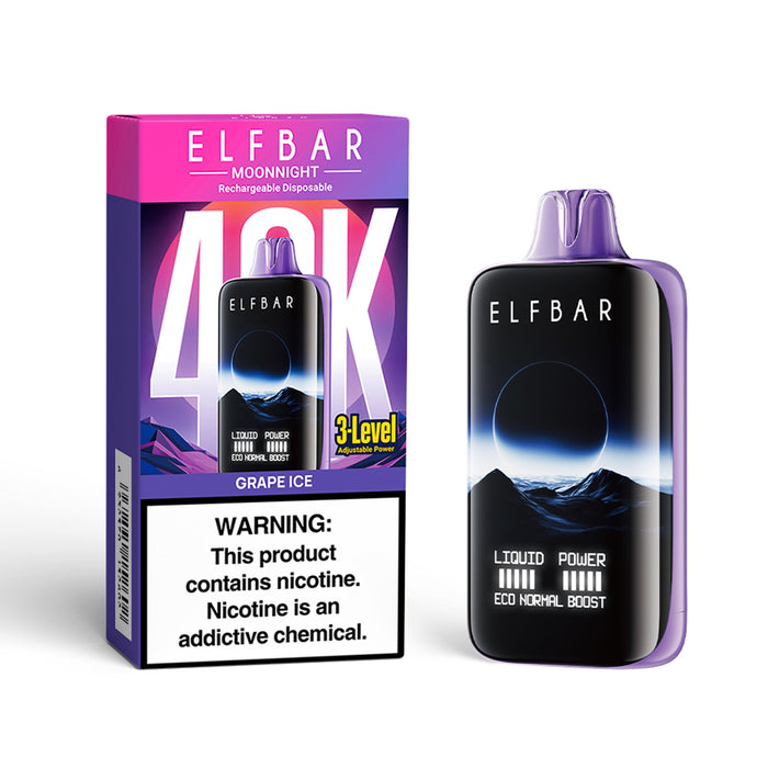 ELFBAR MoonNight Rechargeable Disposable Vape (All Flavors)