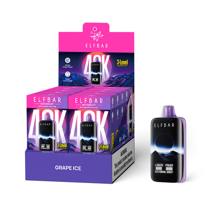 ELFBAR MoonNight Rechargeable Disposable Vape (All Flavors)
