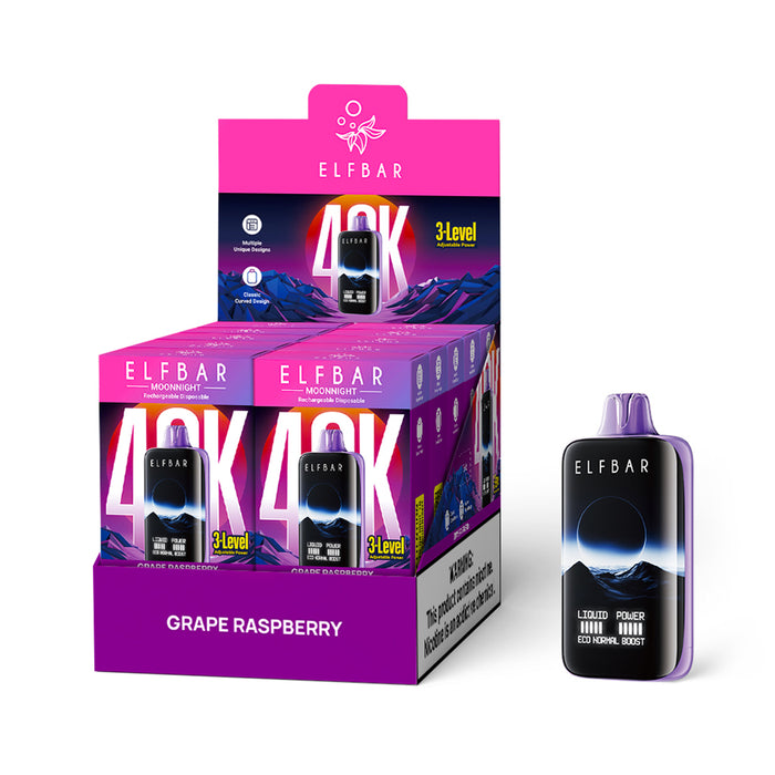 ELFBAR MoonNight Rechargeable Disposable Vape (All Flavors)