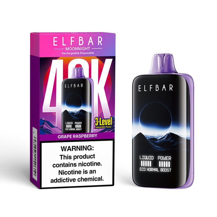 ELFBAR MoonNight Rechargeable Disposable Vape (All Flavors)