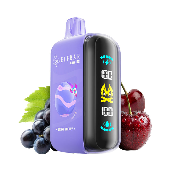 Vape descartável ELFBAR RAYA D3 (todos os sabores)