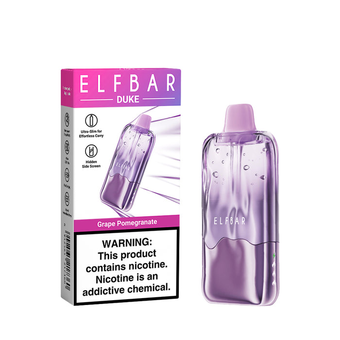 ELFBAR DUKE Rechargeable Disposable Vape (All Flavors)