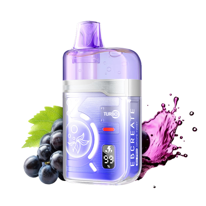 Vape descartável recarregável EBCREATE BC PRO (todos os sabores)