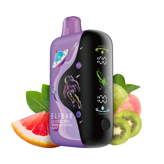 Vape descartável recarregável ELFBAR GH33000 PRO (todos os sabores)