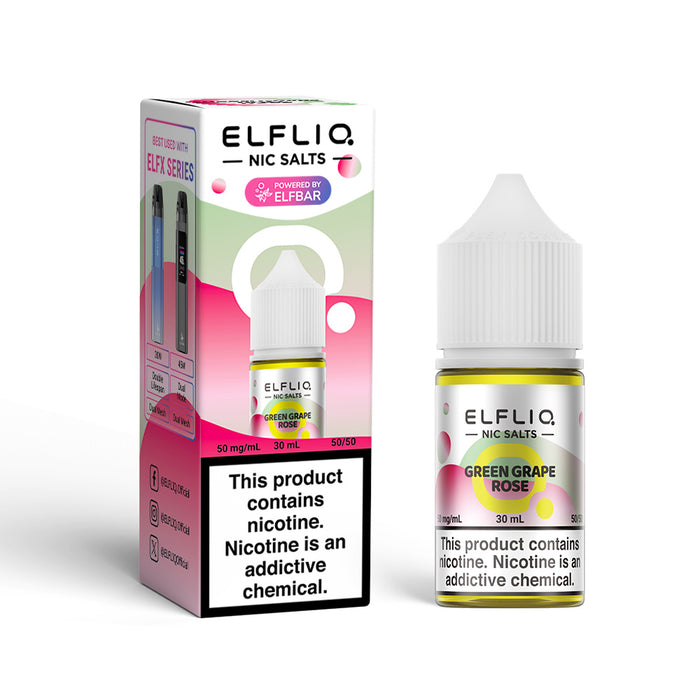 ELFLIQ Nic Salts E-Liquids 30ml