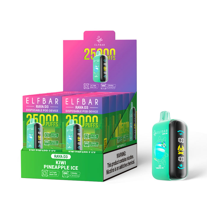 ELFBAR RAYA D3 Disposable Vape (All Flavors)