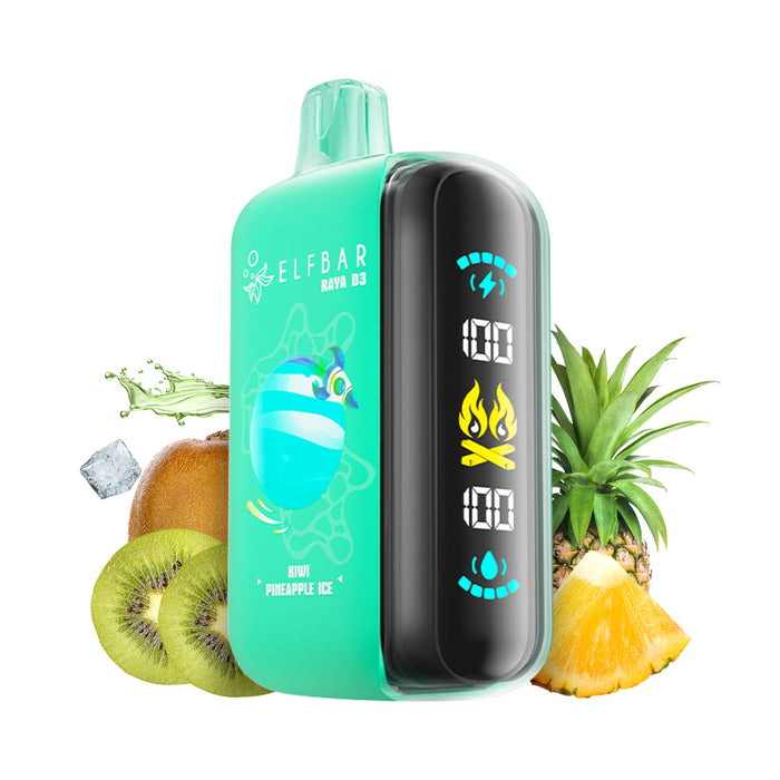 Vape descartável ELFBAR RAYA D3 (todos os sabores)