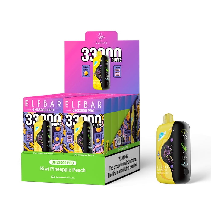 ELFBAR GH33000 PRO Rechargeable Disposable Vape (All Flavors)