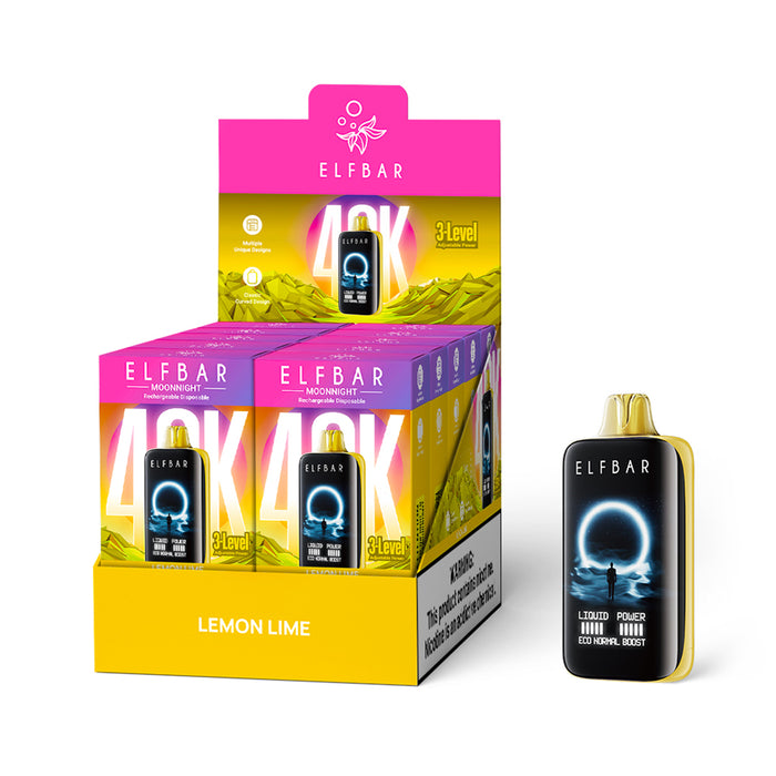 ELFBAR MoonNight Rechargeable Disposable Vape (All Flavors)