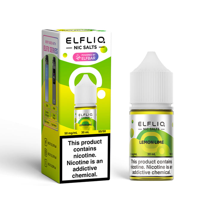 ELFLIQ Nic Salts E-Liquids 30ml