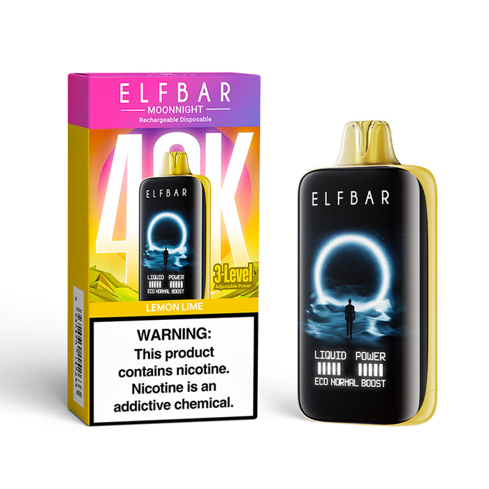 ELFBAR MoonNight Rechargeable Disposable Vape (All Flavors)